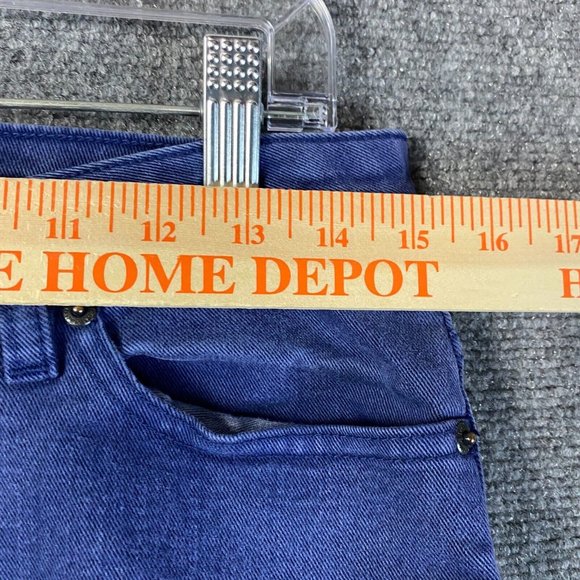 Volcom Jeans Size 9 Skinny Women's Blue Waist 29 Inches Cotton Blend - Picture 4 of 10